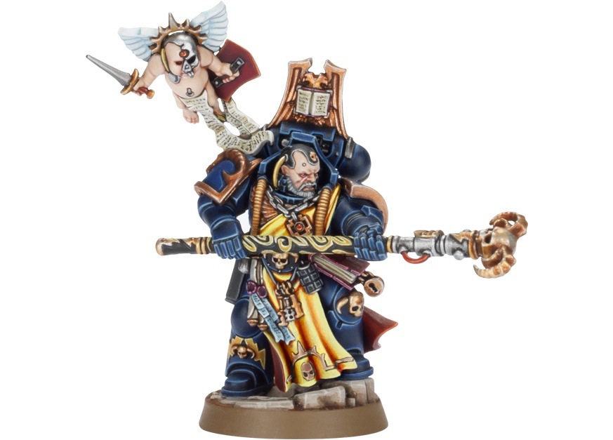 WARHAMMER 40K SPACE MARINE LIBRARIAN 1X MINIATURE