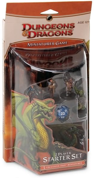 DUNGEONS & DRAGONS MINATURES GAME 2 PLAYER STARTER SET