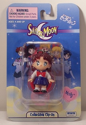 SAILOR MOON COLLECTIBLE CLIP-ON MOLLY FIGURE