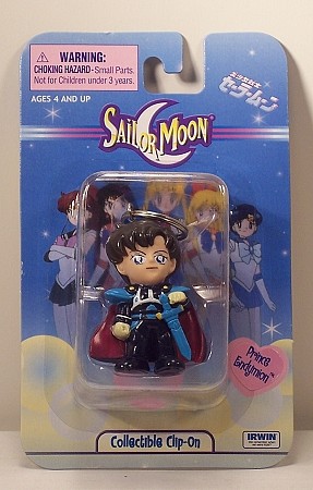 SAILOR MOON COLLECTIBLE CLIP-ON PRINCE ENDYMION FIGURE