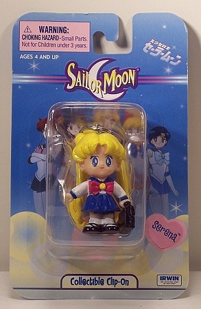 SAILOR MOON COLLECTIBLE CLIP-ON SERENA FIGURE