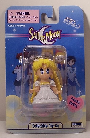 SAILOR MOON COLLECTIBLE CLIP-ON PRINCESS SERENA FIGURE