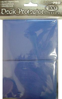 ULTRA PRO DECK PROTECTOR STANDARD SIZED 100 SLEEVES: BLUE