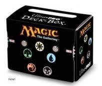 MAGIC THE GATHERING MANA SYMBOL DECK BOX WITH COUNTER