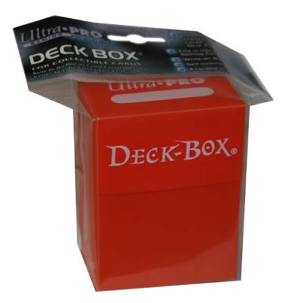 ULTRA PRO DECK BOX: ORANGE