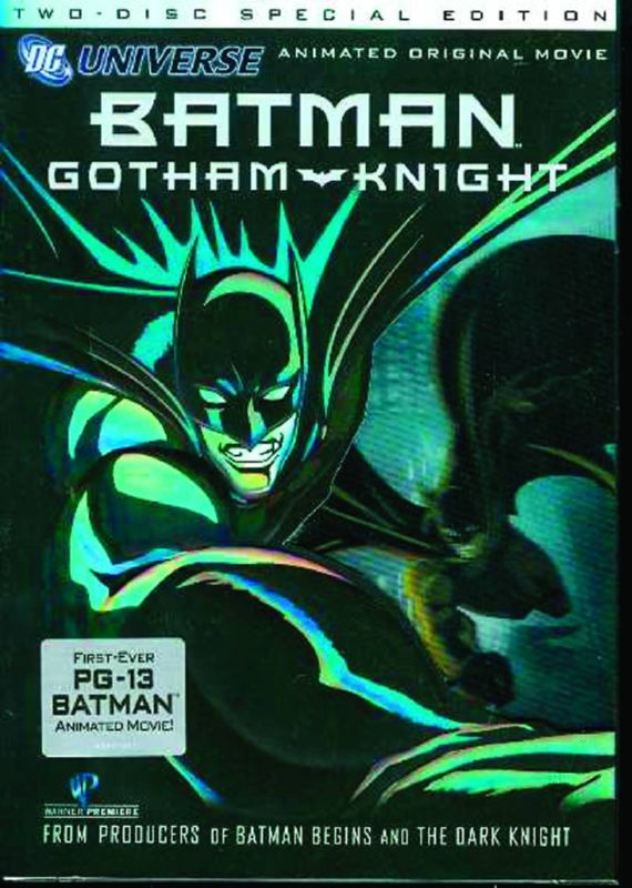 BATMAN GOTHAM KNIGHT ANIMATED MOVIE DVD SPEC EDITION