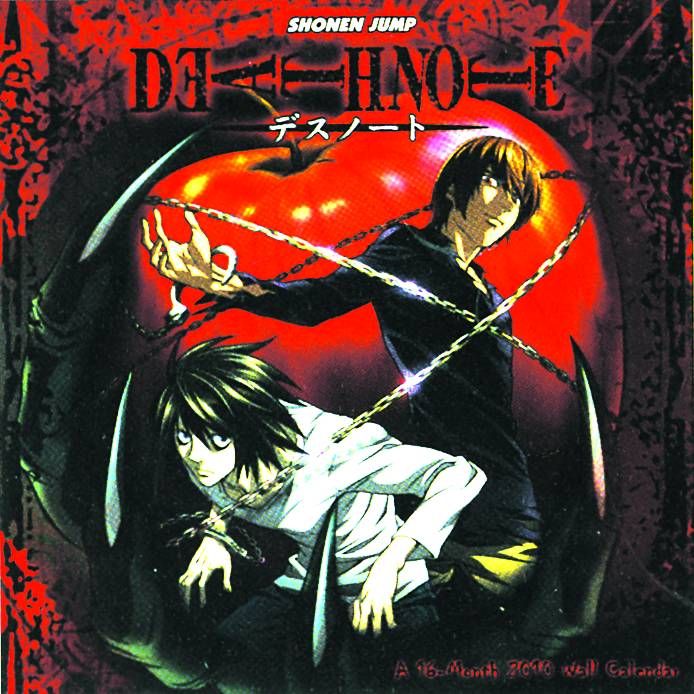 DEATH NOTE 2010 WALL CALENDAR