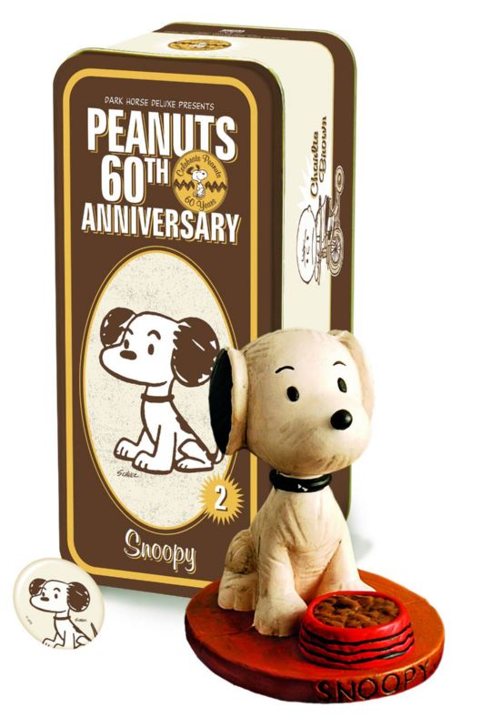 60TH ANNIV CLASSIC PEANUTS STATUE #2 SNOOPY