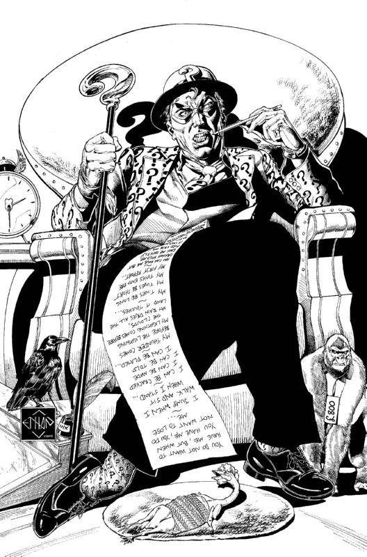 JOKERS ASYLUM THE RIDDLER #1