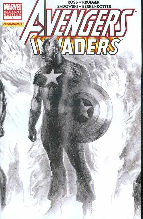 AVENGERS INVADERS #05 (OF 12) ROSS SKETCH VARIANT