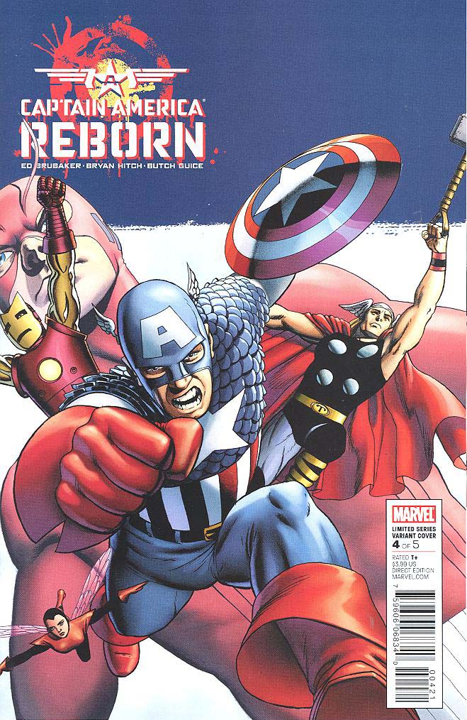 CAPTAIN AMERICA REBORN #4 (OF 5) 1:25 CASSADAY VARIANT