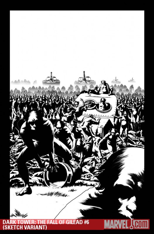 DARK TOWER FALL OF GILEAD #6 (OF 6) 1:75 SKETCH VARIANT