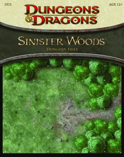 DUNGEONS & DRAGONS TILES DU5 SINISTER WOODS