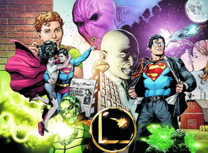 SUPERMAN SECRET ORIGIN DELUXE HARDCOVER (RES)