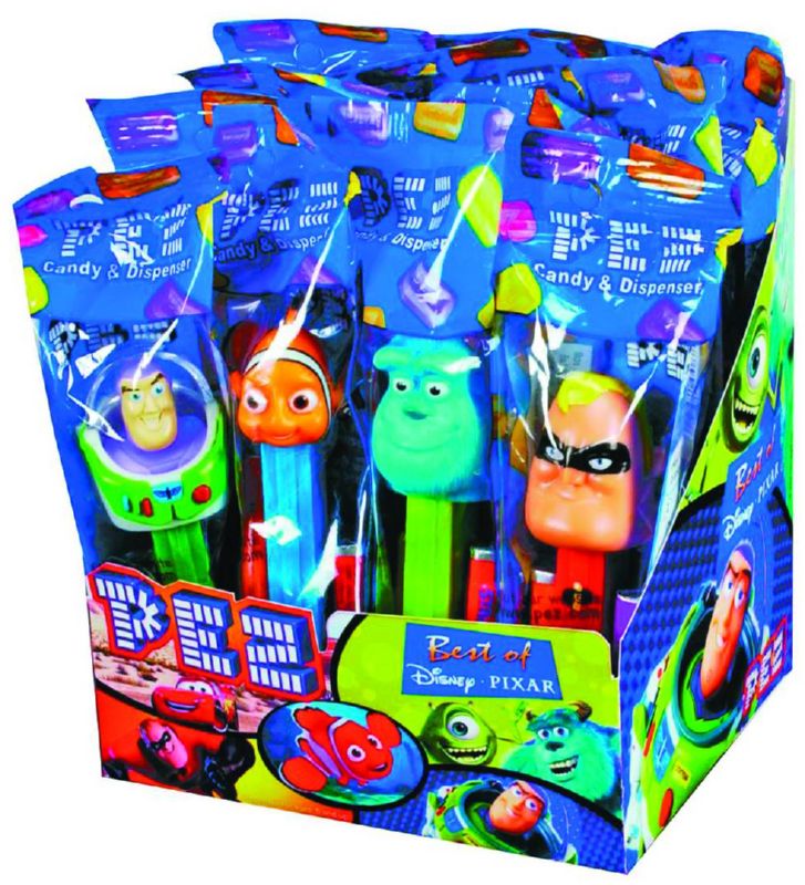 PEZ BEST OF PIXAR BLISTER PACK