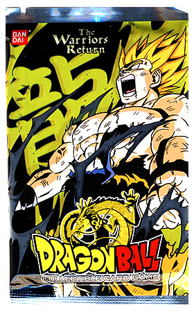 DRAGONBALL CCG THE WARRIOR RETURNS BOOSTER PACK