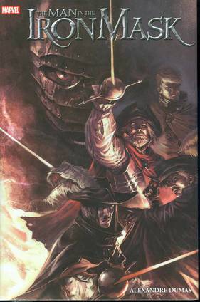 MARVEL ILLUSTRATED PREMIUM HARDCOVER MAN IN THE IRON MASK