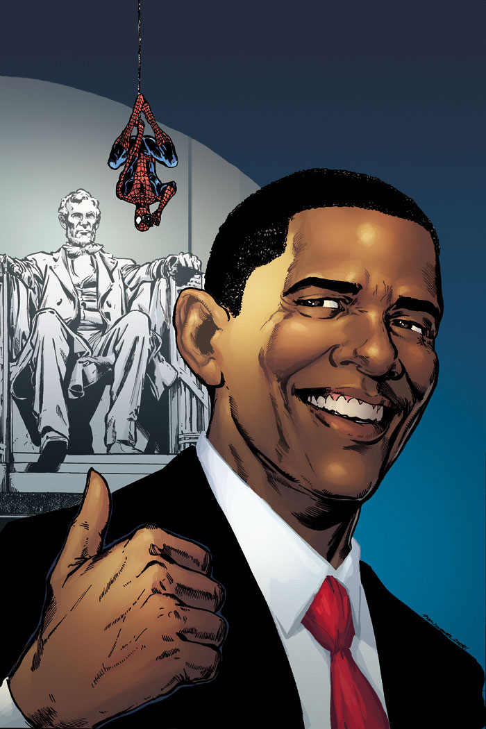 Amazing Spider-man #583 Obama Variant Edition 5th Printing