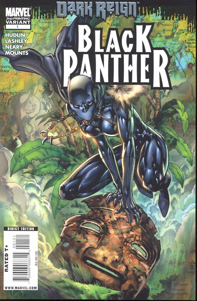 BLACK PANTHER #01 2ND PRINTING LASHLEY VARIANT DKR