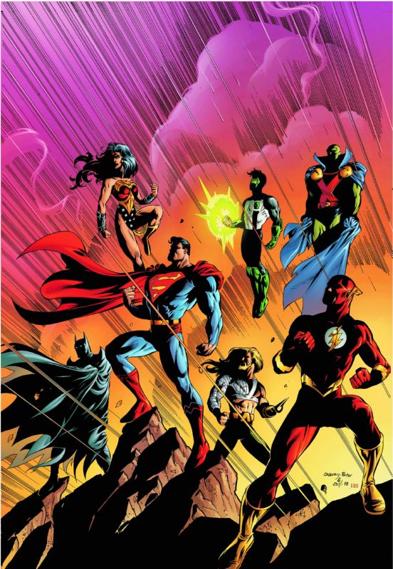 JLA DELUXE EDITION HARDCOVER 03