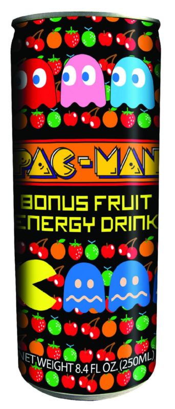 PAC-MAN BONUS FRUIT ENERGY DRINK