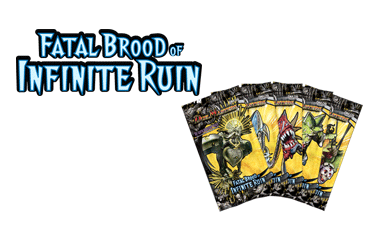 DUEL MASTERS FATAL BROOD OF INFINITE RUIN BOOSTER PACK