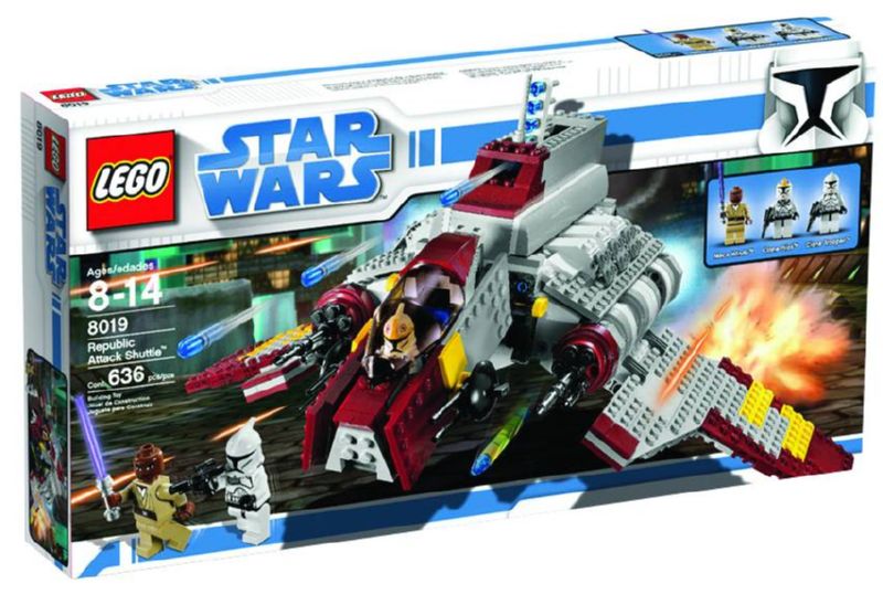 LEGO STAR WARS REPUBLIC ATTACK SHUTTLE