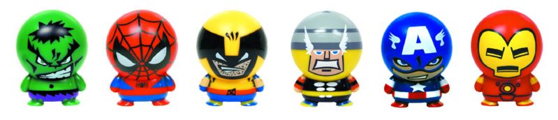 DH CAPSULE ASST MARVEL HEROES BUILD FIG SER #2