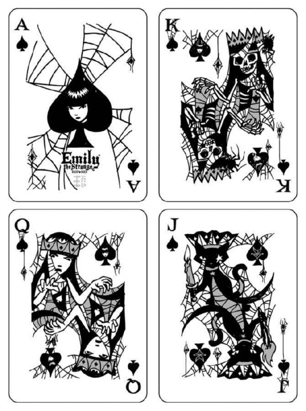 EMILY THE STRANGE PLAYING CARDS