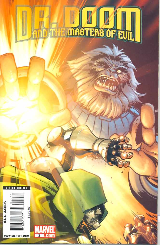 DR DOOM MASTERS OF EVIL #03 0F 4