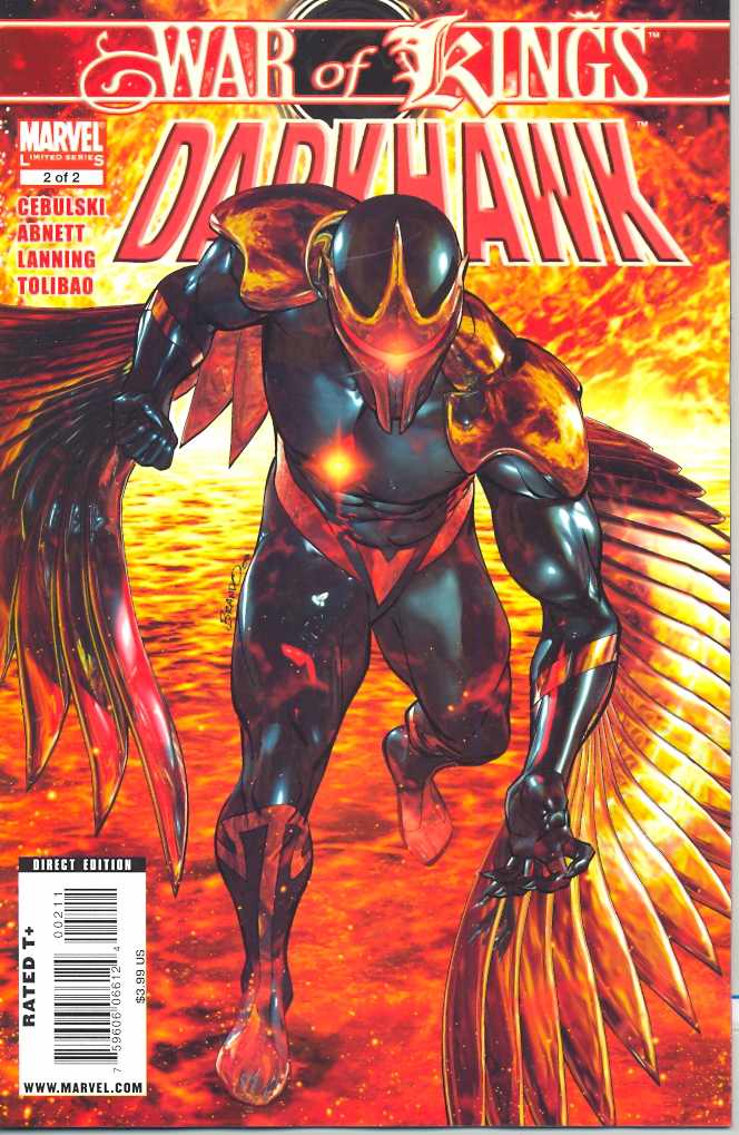 WAR OF KINGS DARKHAWK #02 OF 2