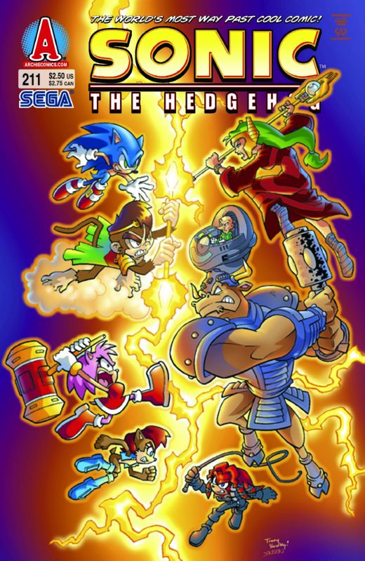 SONIC THE HEDGEHOG #211
