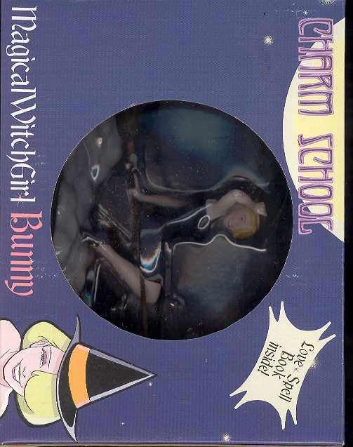 MAGICAL WITCH GIRL BUNNY FIGURINE