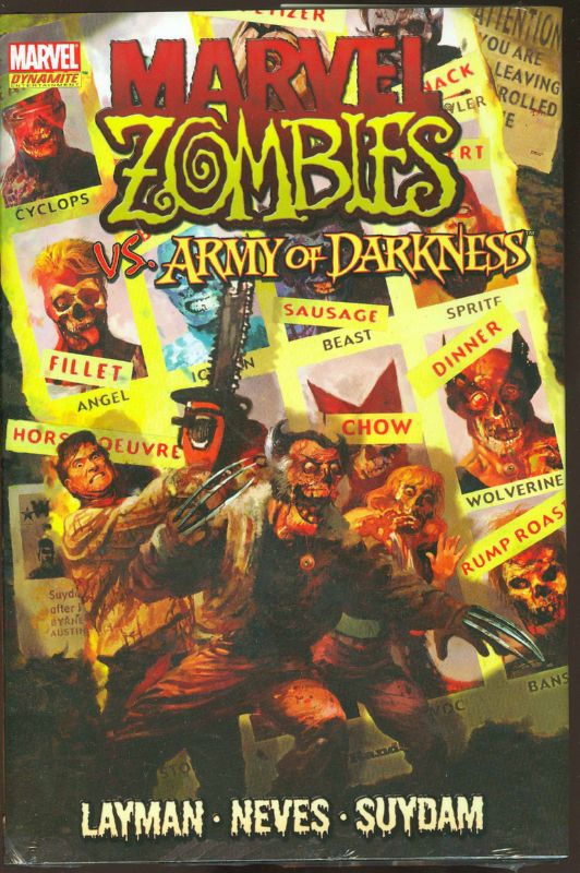 MARVEL ZOMBIES ARMY OF DARKNESS HARDCOVER