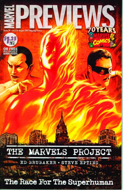 MARVEL PREVIEWS SEPTEMBER 2009 EXTRAS