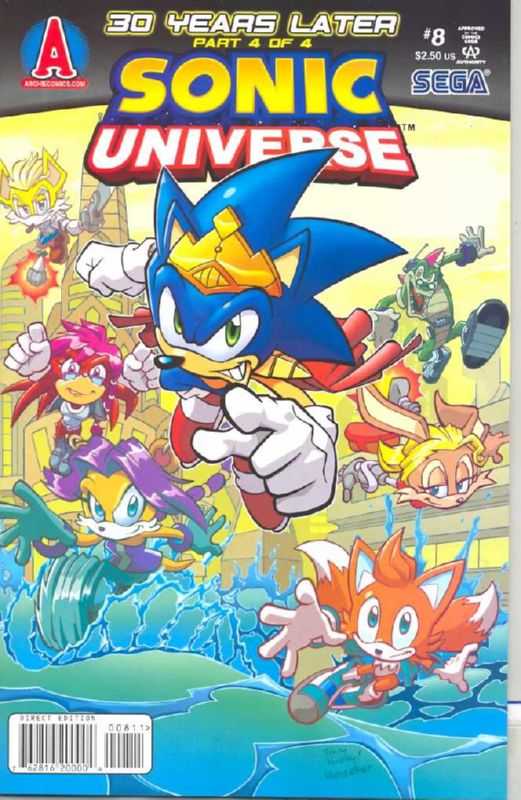 SONIC UNIVERSE #8