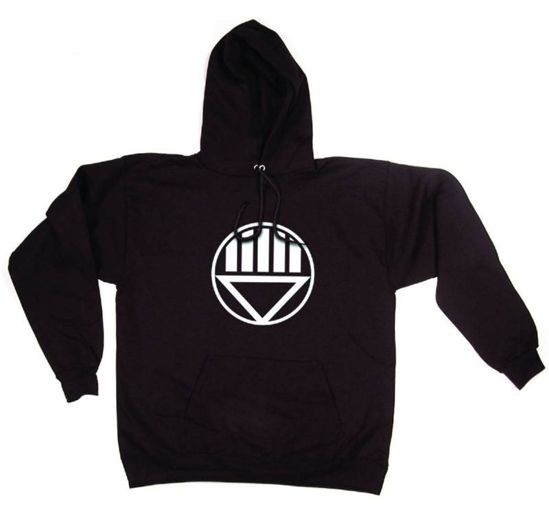 LANTERN CORPS BLACK SYMBOL HOODIE XL