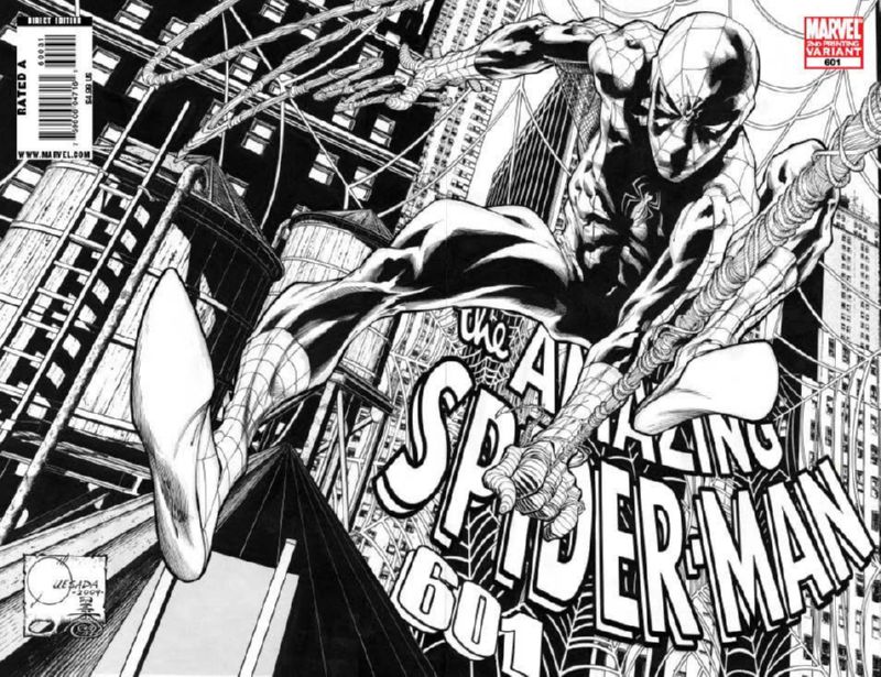 AMAZING SPIDER-MAN #601 2ND PTG VARIANT