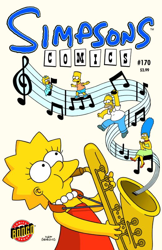SIMPSONS COMICS #170
