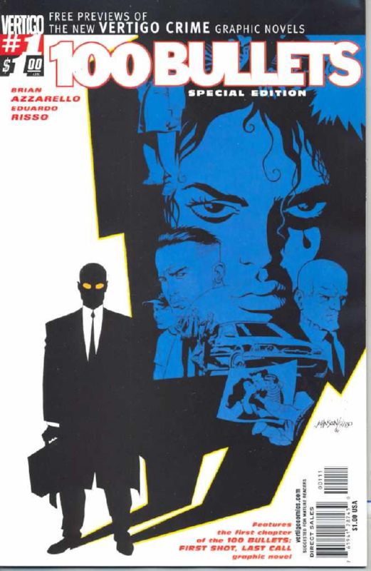 100 BULLETS #01 VERTIGO CRIME SAMPLER (MR)