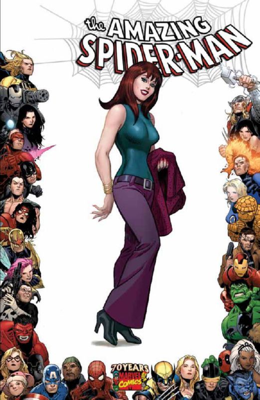 AMAZING SPIDER-MAN #601 1:10 70TH FRAME VARIANT