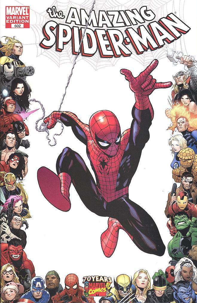 AMAZING SPIDER-MAN #602 1:10 70TH FRAME VARIANT