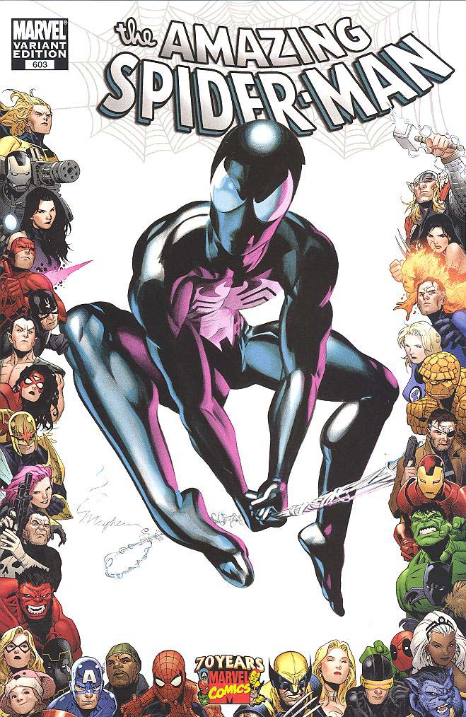 AMAZING SPIDER-MAN #603 70TH FRAME VARIANT