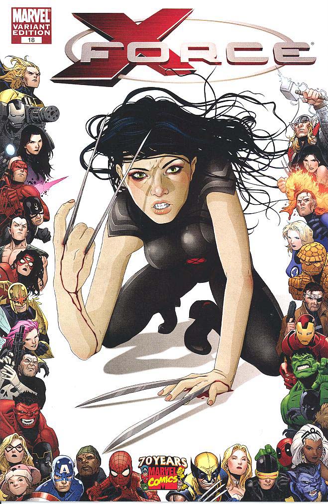 X-FORCE #18 1:10 70TH FRAME VARIANT