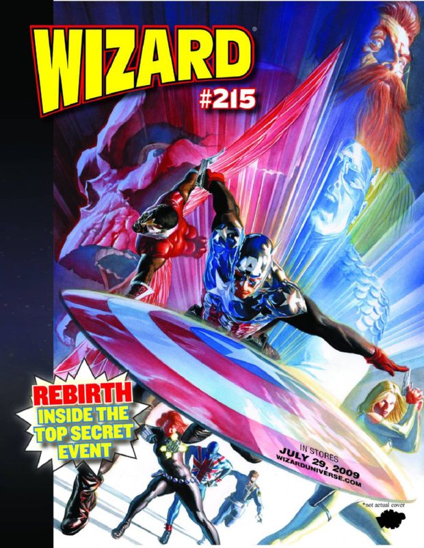 WIZARD MAGAZINE #215 MARVEL 70TH ANNIV JAM CVR