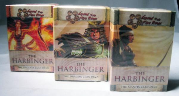 LEGENDS OF THE FIVE RINGS THE HARBINGER: DRAGON CLAN DECK