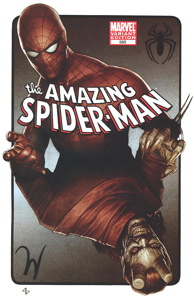 AMAZING SPIDER-MAN #595 1:20 GRANOV VARIANT
