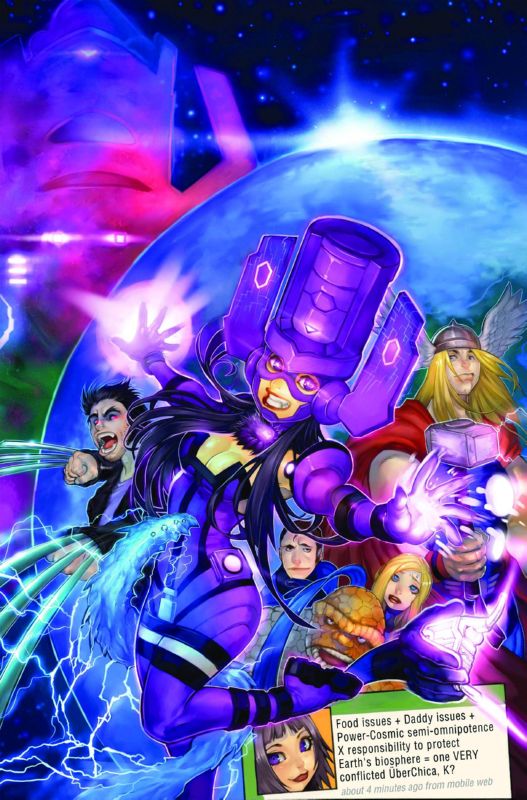 GALACTA DAUGHTER OF GALACTUS #1