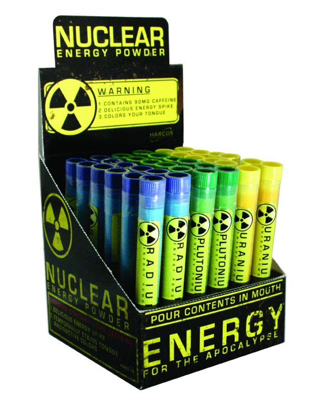 NUCLEAR ENERGY POWDER RADIUM