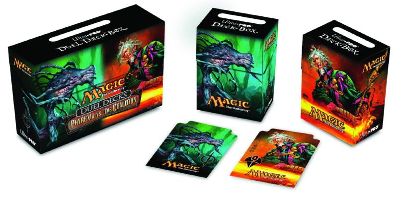 UP MTG DUEL DECKBOX PHYREXIA VS COALITION